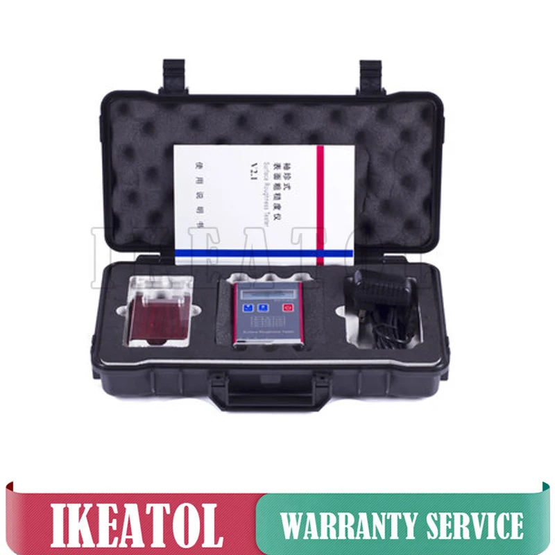 Портативный шероховатость поверхности тестер Ra Rz RQ RT leeb451 цифровой профиль