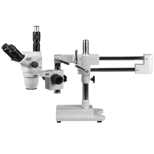 

AmScope 2X-45X Trinocular Boom Stereo Microscope w/ Focusable Eyepieces ZM-4TN3