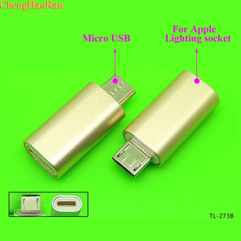 Кабель Micro USB к 8 контактному адаптеру для iPhone 7 6 6S 5 5S 5C SE X ipad конвертер зарядное
