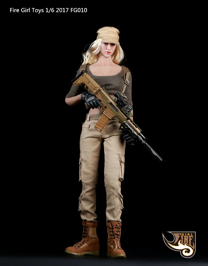 Игрушки для девочек Spot Fire FG010 1/6 тактический женский пистолет крутой костюм phicen 12