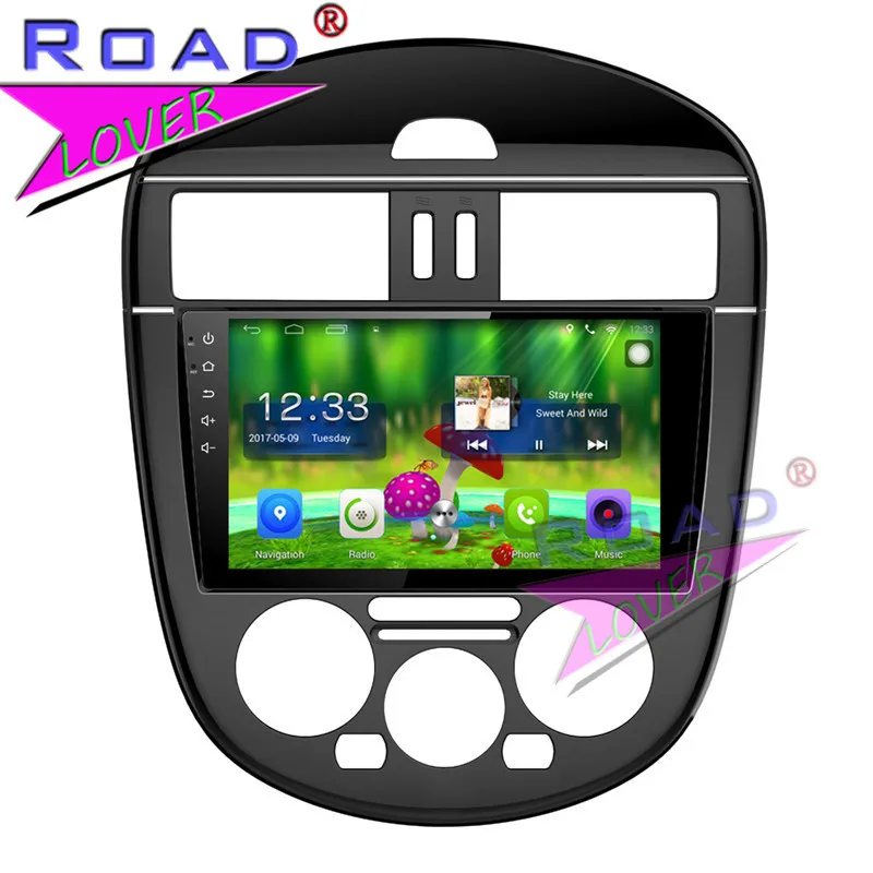 Автомобильный медиацентр TOPNAVI Android 6 0 2 ГБ + 32 четырехъядерный для Nissan New Tiida 2011