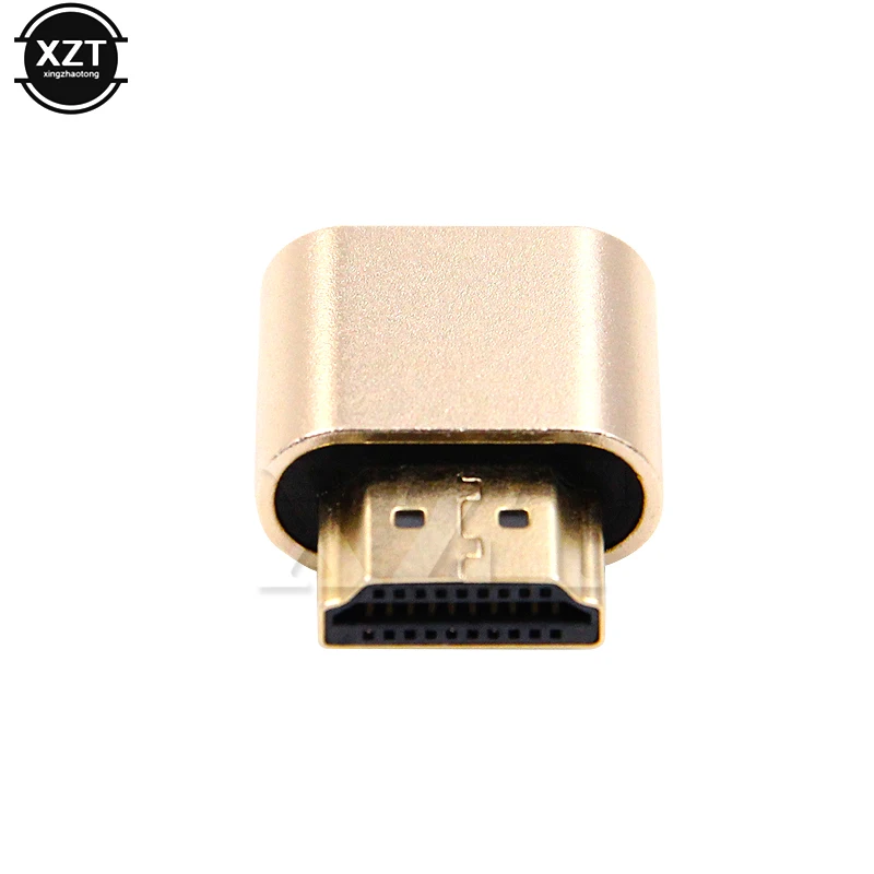 Практичный VGA виртуальной Дисплей адаптер HDMI-Compatible1.4DDC EDID заглушка Безголовый