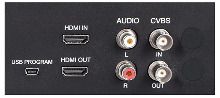Feelworld, D71-H, двойной, 7 дюймов, HDMI AV, 3RU, для монтажа в стойку, вещательный монитор, ips HD, 1280x800, ЖК-дисплей, тонкий дизайн, с портом LAN