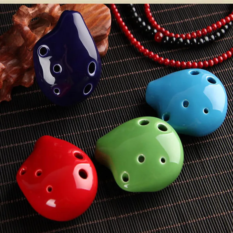 Zonael 6 отверстий Ocarina High Pitched C Tune мини окарина Alto сосуд флейта Легенда о Zelda Ветер