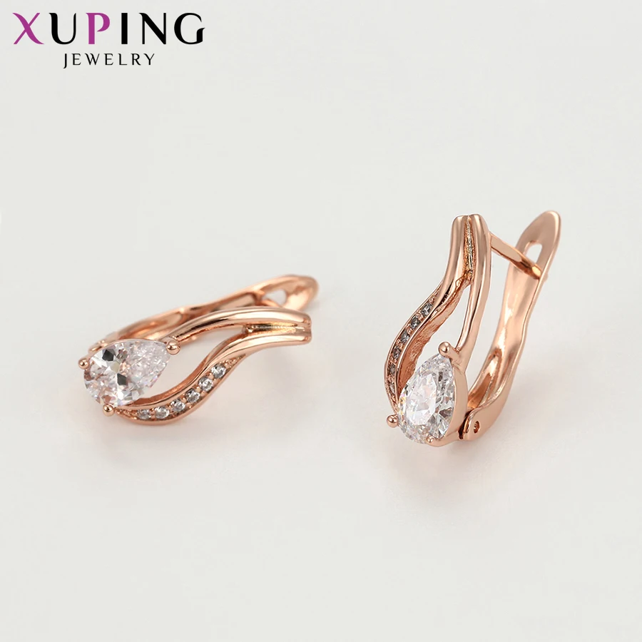 Xuping модные покрытые розовым золотом Ювелирные наборы для женщин элегантные