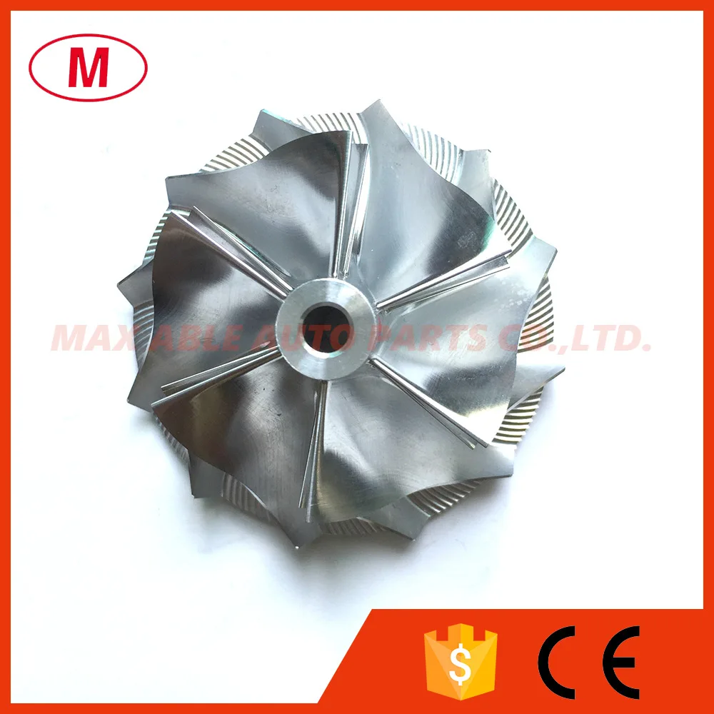Колесо компрессора TD04HL 49189 00016 16T 43 43/56 02 мм 6 + лезвий переднее турбо