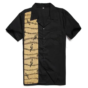 Мужская хлопковая рубашка с коротким рукавом Kcoyster, Винтажная футболка в стиле рокабилли, одежда в стиле панк для мужчин, большие размеры