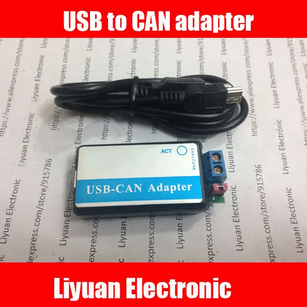 USB-to-CAN USB-CAN адаптер CAN отладчик шины анализатор поддержка вторичной разработки |