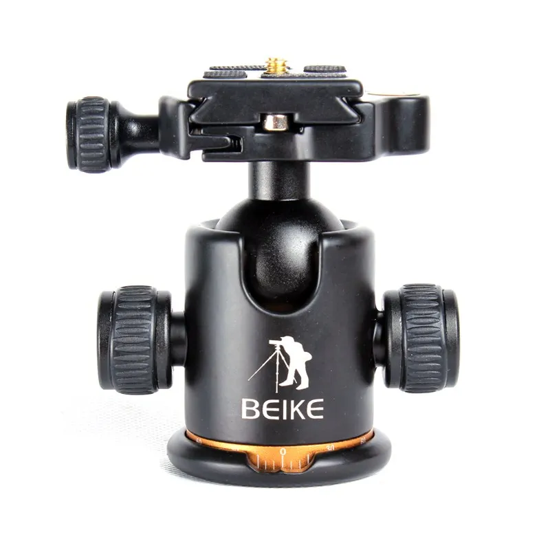 Ballhead / Ball Head With Quick Release Plate &two Levels Maximum Load 8kg For Benro Manfrotto
