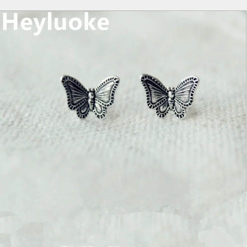 Женские серьги пусеты Aros Brincos Para As Mulheres Heyluok с треугольным вырезом в виде животных