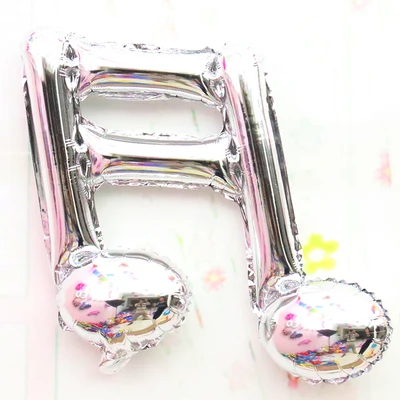 Милые музыкальные ноты воздушный шар свадебные шары День рождения украшение