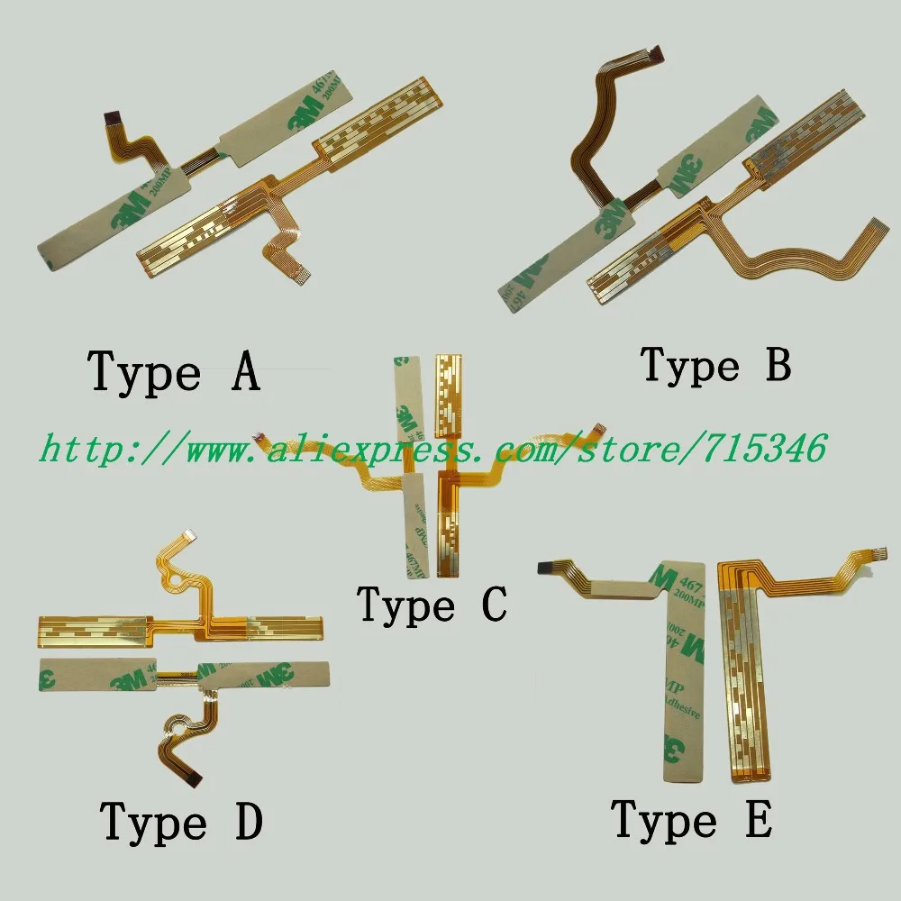 2 шт./новинка электрическая щетка для фокуса объектива гибкий кабель TAMRON AF 17 50 мм