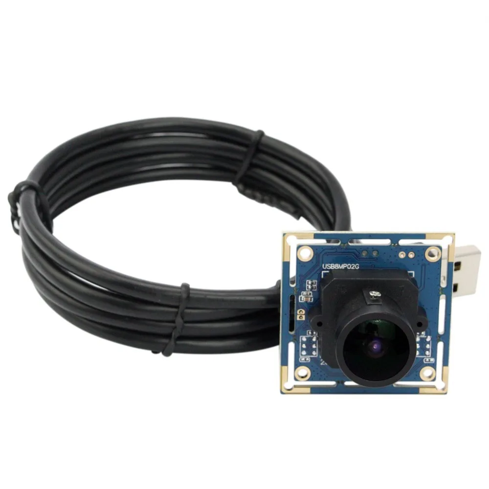 ELP 3264*2448 8 мегапикселей hd MJPEG / YUV2(YUYV) CCTV широкоугольная медицинская плата градусов