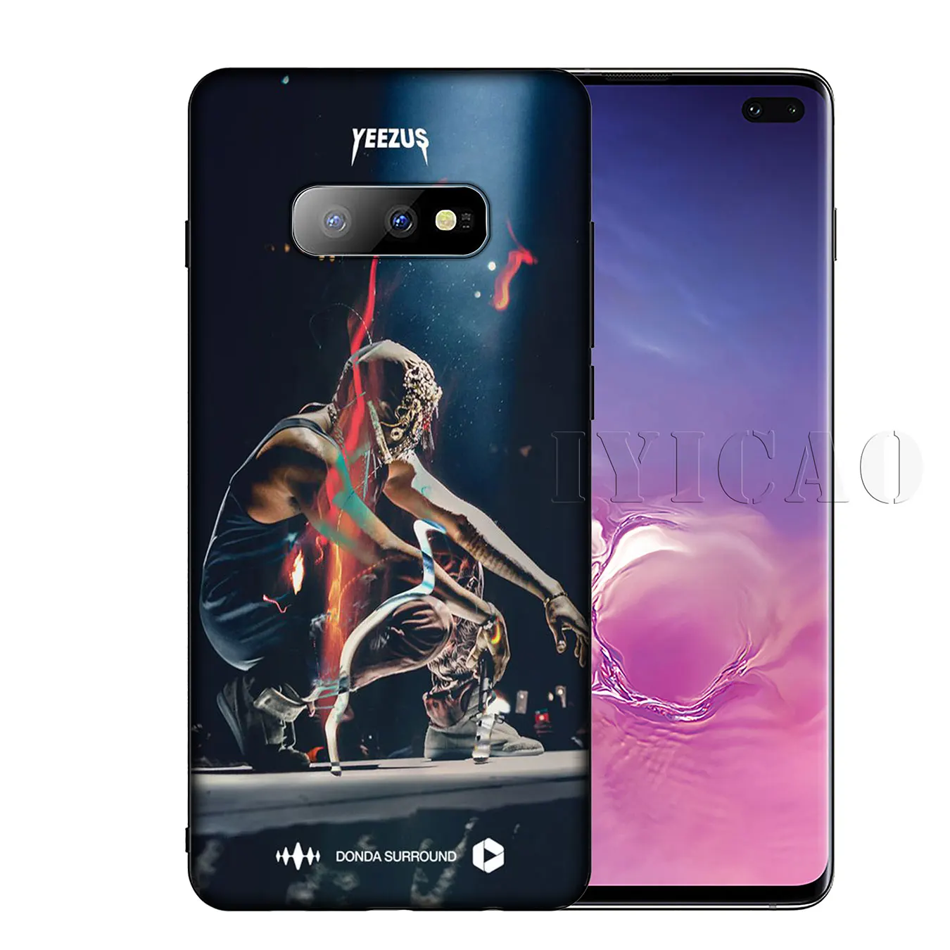 Мягкий силиконовый чехол для телефона IYICAO Kanye West Yeezus Samsung Galaxy S20 Ultra S10 Lite S9 S8 Plus S6 S7