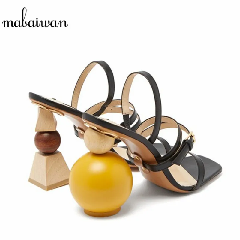 Сандалии женские на очень высоком каблуке босоножки гладиаторы с ремешком и