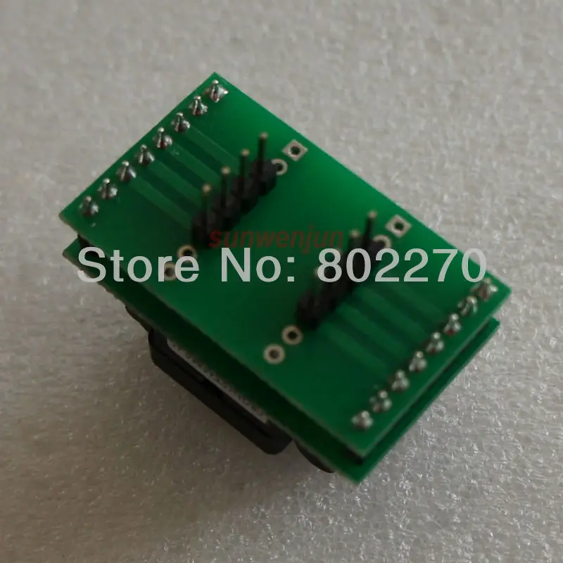QNF8/MLP8/MLF8/SON8/WSOP8 to DIP8 Test Socket/Adapter PLASTRONICS 08QN12T16050 | Компьютеры и офис