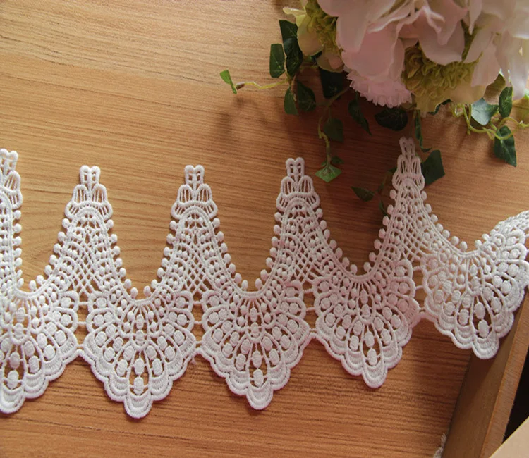 5 ярдов/партия кружевные хлопковые кружева ширина 11 см | Дом и сад