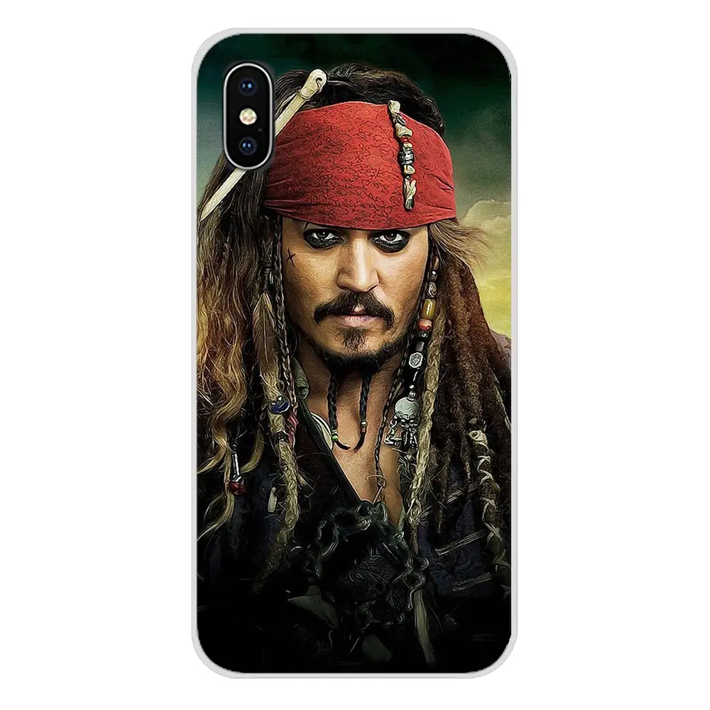 Силиконовый чехол для Samsung A10 A30 A40 A50 A60 A70 Galaxy S2 Note 2 3 Grand Core Prime johnny depp Pirates of the