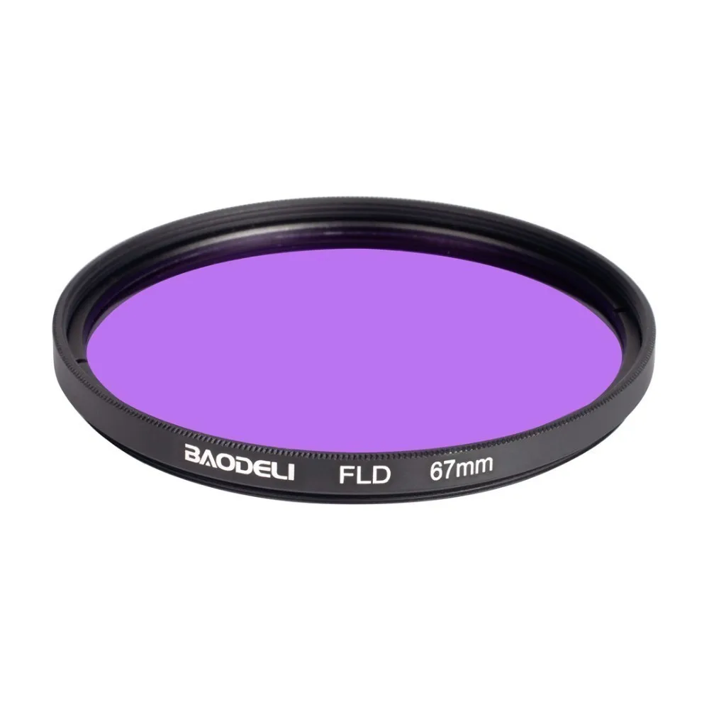 BAODELI Dslr Объектив Filtro FLD фильтр концепция 49 52 55 58 62 67 72 мм 77 82 мм для камеры Canon Nikon D5300 sony A6000 аксессуары