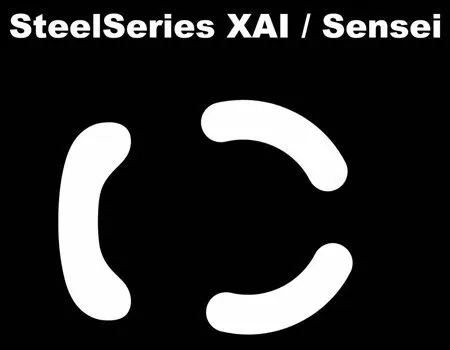 Тефлоновые прокладки для мыши коньков Steelseries Xai/Sensei/Raw компьютерная мышь MLG feet 0 6