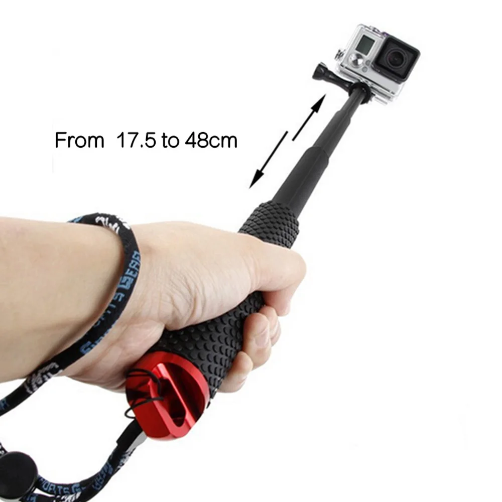 Подводный ручной монопод Gosear селфи палка и браслет для экшн камеры Gopro Hero 5 4 3 plus 2