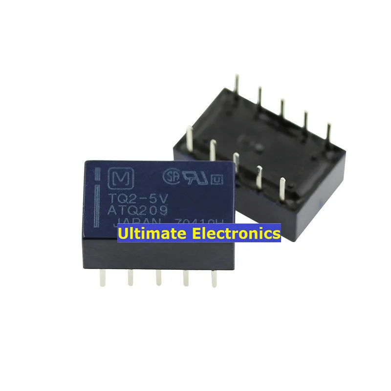 10 шт. Сигнальное реле TQ2 5V DC5V 5VDC ATQ209 футов 1A|Интегральные схемы| |