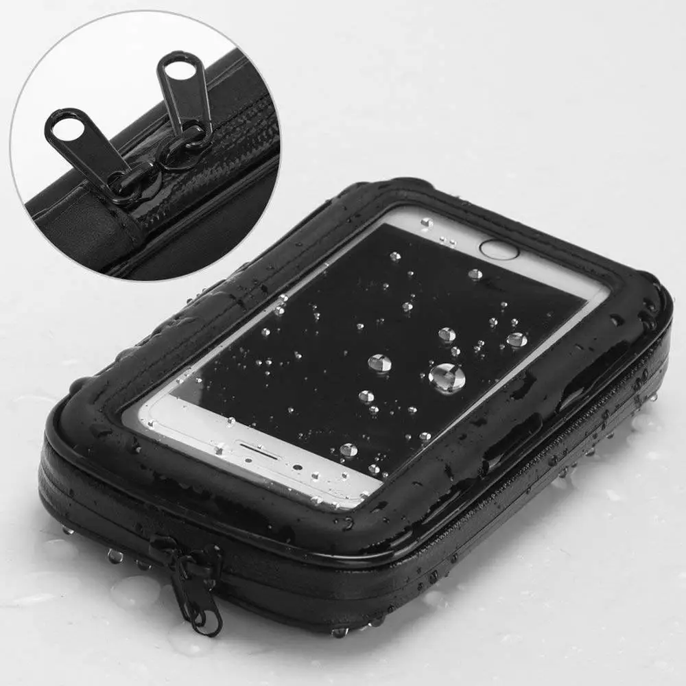 Waterproof Bicycle Cell Phone Holder Motorcycle Handlebar Bag Case for iPhone Xs Xr X 8 7Plus Bike Phone Mount for Samsung S9 S8