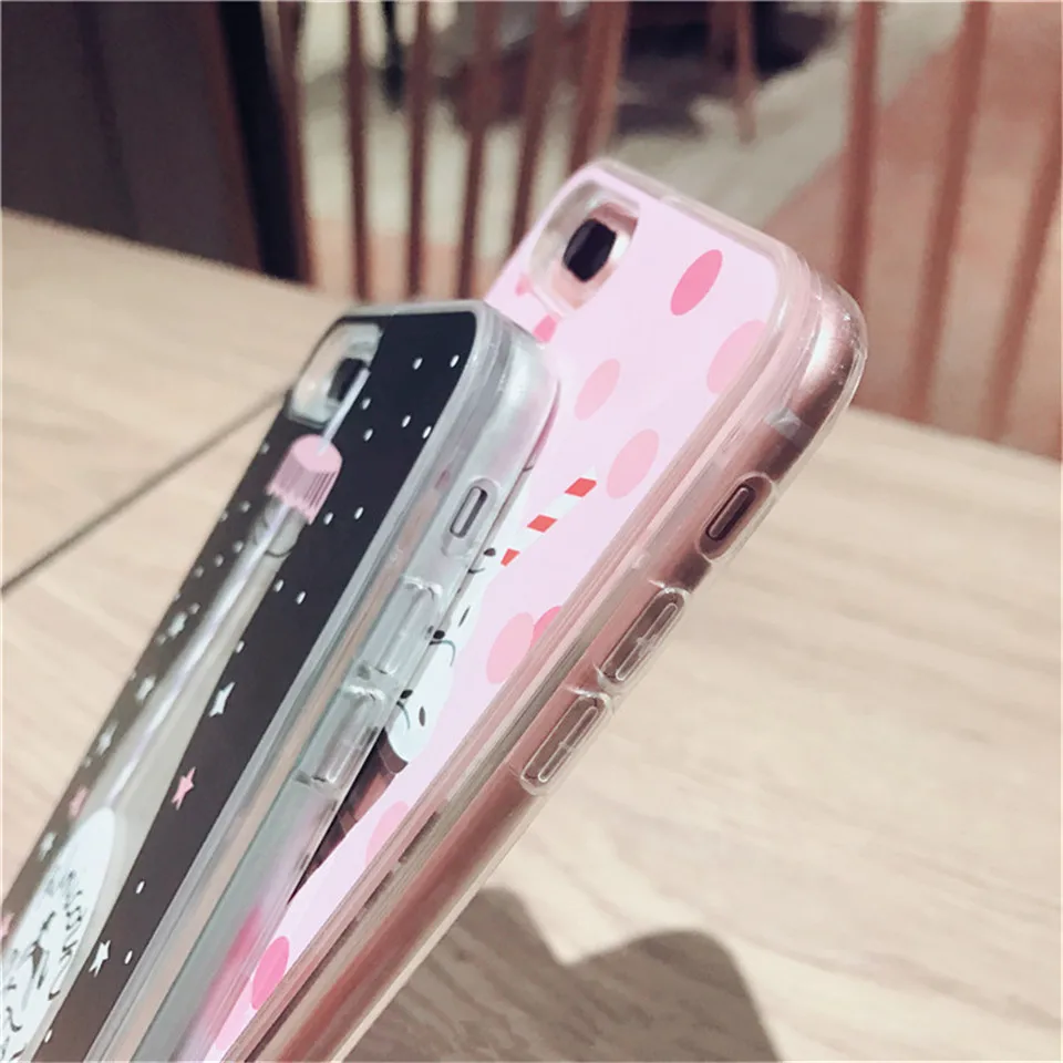Чехол для Телефона iPhone SE 5S 6 6S 7 8 Plus чехлы с блестящими жидкими зыбучими песками X