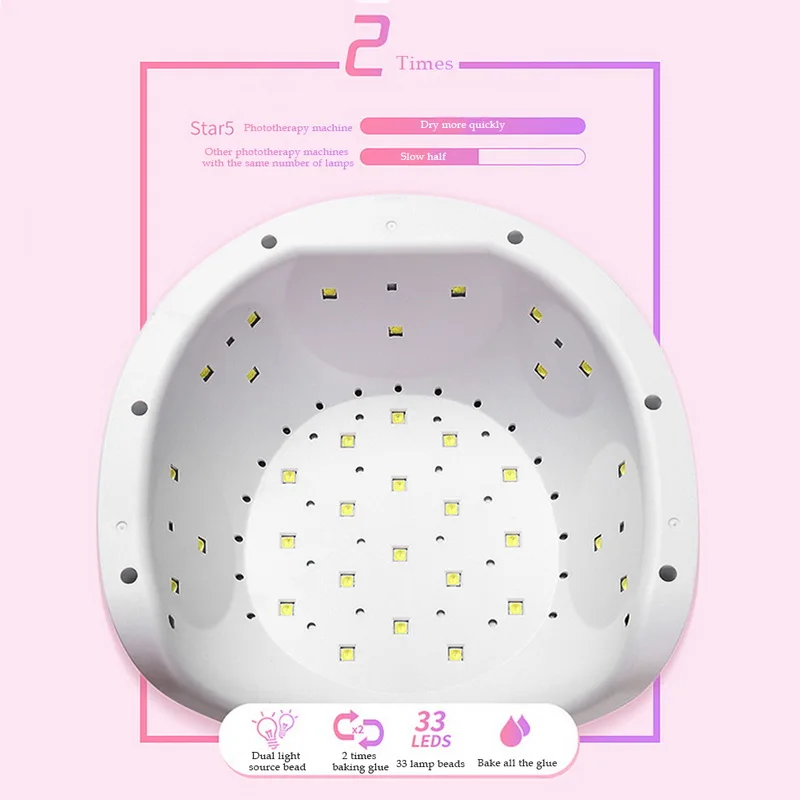 Manooby умная звезда светодиодный лампы для ногтей LED свет лампа лак маникюра