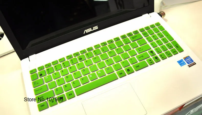 Мягкий силиконовый чехол для клавиатуры ноутбука Asus N51 K50 K51 N61VG M60 F61 X66 K70 K53