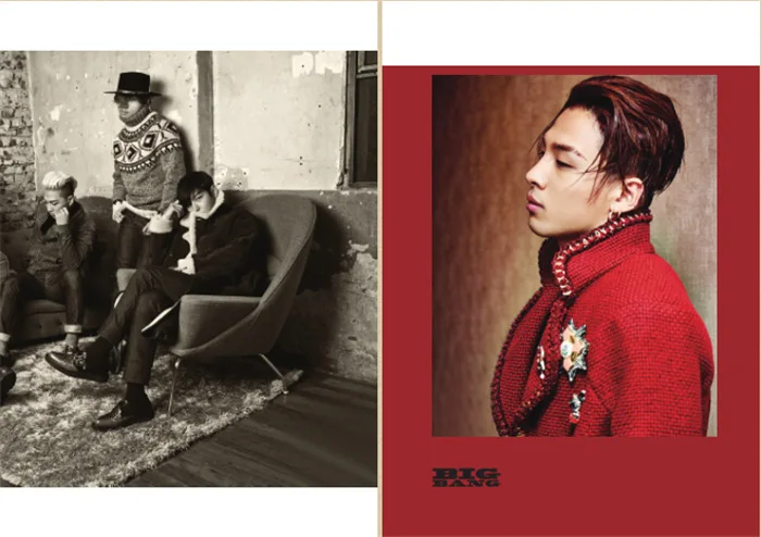 Kpop BIGBANG фотоальбом k pop polaroid Фотоальбом постер BIG BANG V.I.P фототекст новый альбом