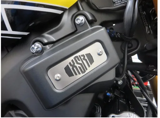 MOTO4U 1 пара нержавеющей предохранителей с порошковым покрытием верхние пластины