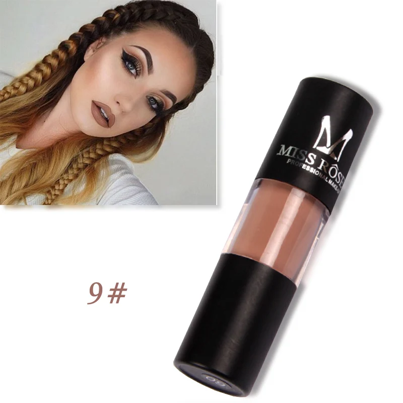 12pcs/lot Miss Rose Matte Lipstick Waterproof Liquid Nutritious Easy to Wear Long-lasting Makeup Lip gloss 12 Color |