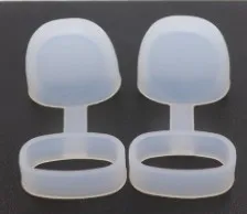 2 pc clear caps Lovekeke 13*7 мм vapeband украшение анти-осень Противоскользящий Ремешок Крышка для электронной сигареты relx juu vtv spinner mt phix Малый - Цвет: 2 pc clear caps