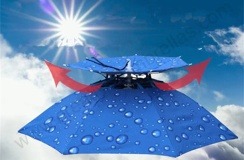 Регулируемая шляпа 80 см с УФ-защитой зонты для рыбалки уличные спортивные