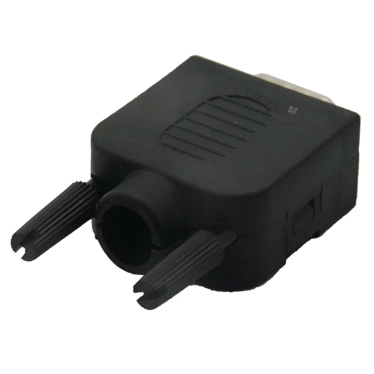 DB15 VGA Штекерный разъем с задним боковым винтовым разъемом и очень короткой длиной