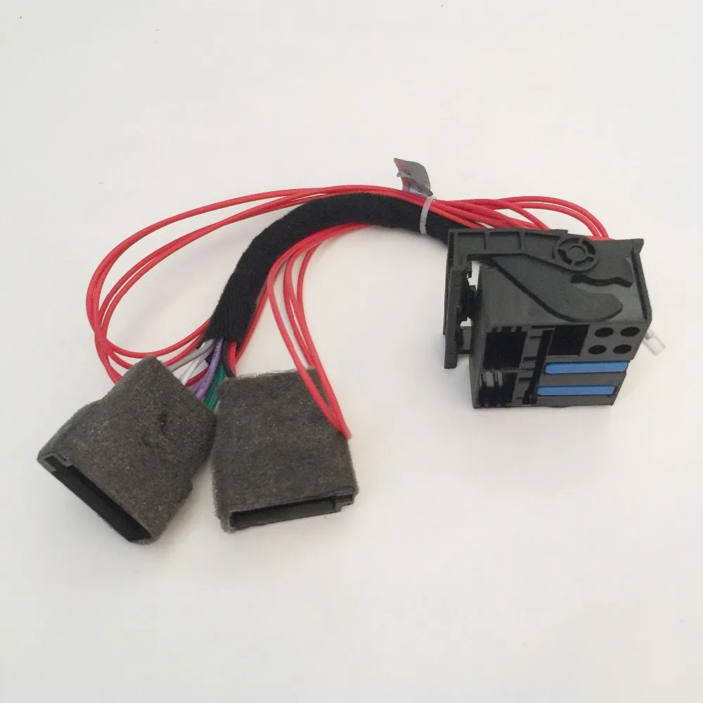 Улучшенный RCD510 RCD310 адаптер Canbus ISO к кабелю преобразования Quadlock для Golf VI Jetta 5 6 MK5 MK6