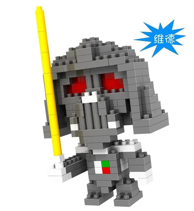 LOZ алмазные блоки маленький строительный кирпич Mario аукцион фигурка Star Yoda Juguetes
