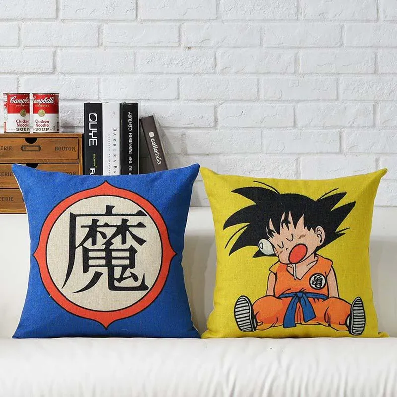 Наволочка с принтом японского аниме Dragon Ball декоративная наволочка для дома