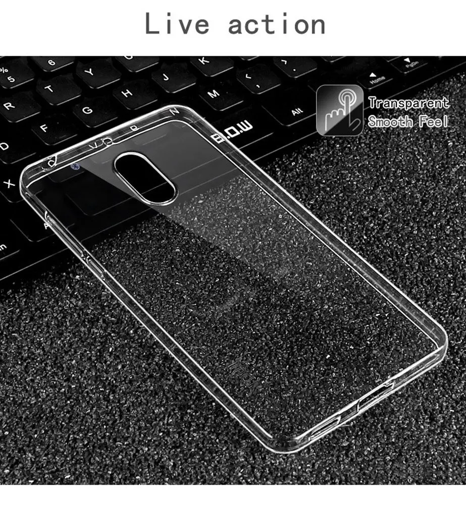 Ультратонкий Прозрачный мягкий силиконовый чехол из ТПУ для телефона Nokia 9 5 6 3 1 7 8