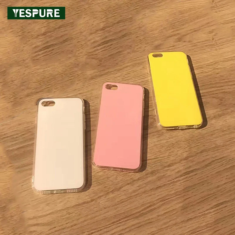 YESPURE оптовая продажа ТПУ дешевая страховка Handphone для IPhone 6/6s розовые