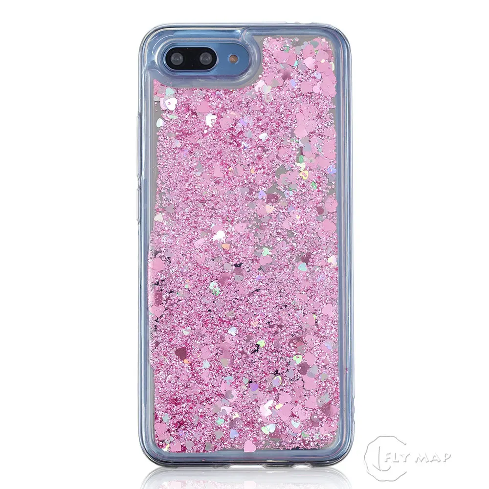 Mirror Star Case For Huawei Honor 10 Quicksand TPU Silicone Phone Cover Coque Capa for Honor10 COL-L29 COL L29 |