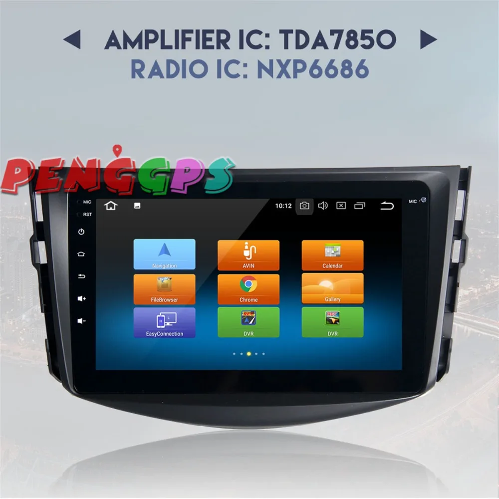 Автомагнитола 2 din с Android 8 0 стерео GPS Navi для Toyota RAV4 2009 2010 2011 2012 RAV 4 без