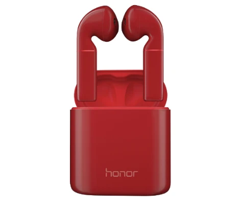 Red Huawei Honor flypods Pro Беспроводной наушники huawei Bluetooth гарнитура Hi-Fi кран управления Беспроводной заряда Водонепроницаемый IP54 - Цвет: Red