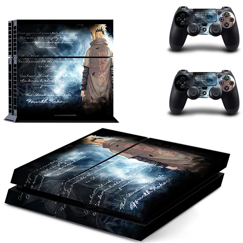 HOMEREALLY Стикеры s PS4 кожи супер Наруто Саске для Игровые приставки 4 консоли и