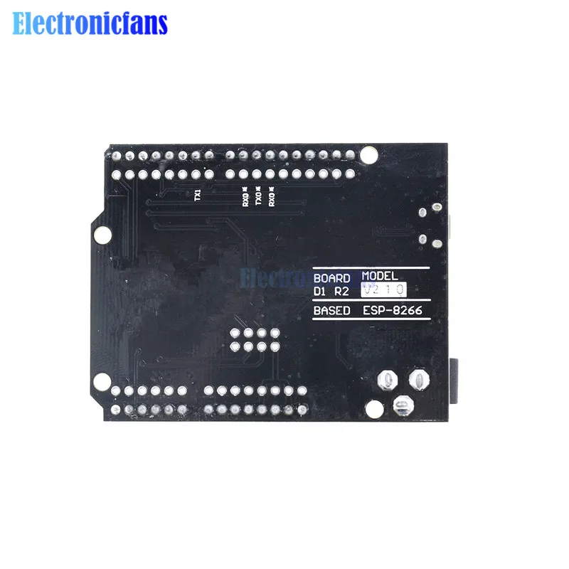 Макетная плата ESP8266 для WeMos D1 R2 на основе Wi-Fi Arduino Nodemcu совместимая с Micro USB |