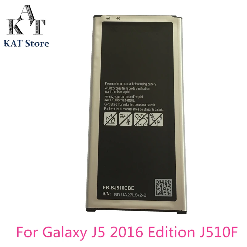 Семейная батарея 3100 мАч для телефона Samsung Galaxy J5 2016 Edition J510 J510FN J510F J510G J510Y J510M сменная