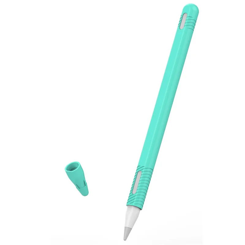 Мягкий силиконовый чехол для Apple Pencil 2-го поколения Чехол для iPad Pro карандаш 2 Набор колпачков держатель планшет ручка-стилус чехол