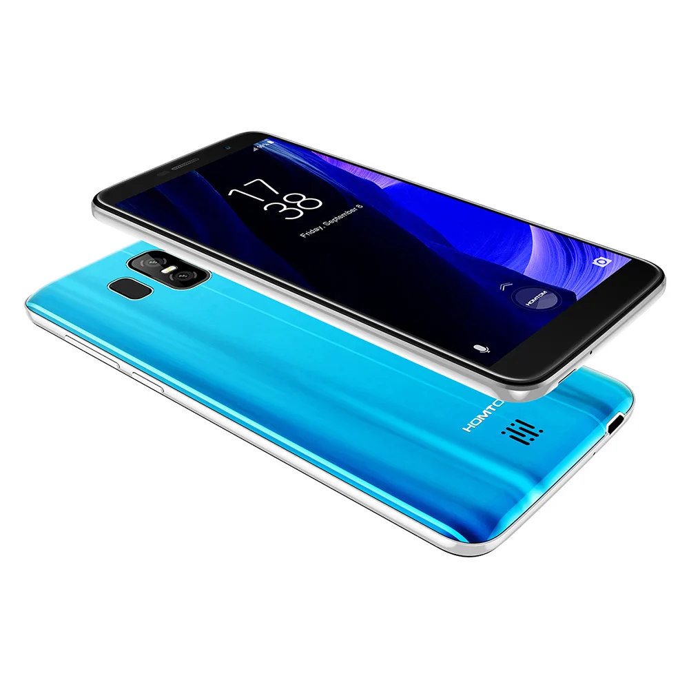 HOMTOM S7 телефон 4 г мобильного телефона Android отпечатков пальцев 5 ''MTK6737 ядра 3 ГБ