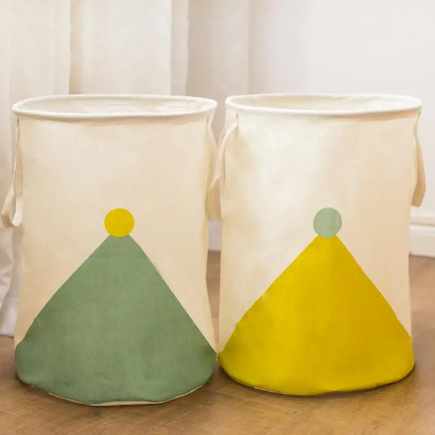 

The New Simple Large Waterproof Laundry Hamper Home decoration clothes Storage barrel organizer kids toy storage basket AU1146